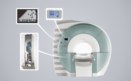MRI electrical and medical bed motion control