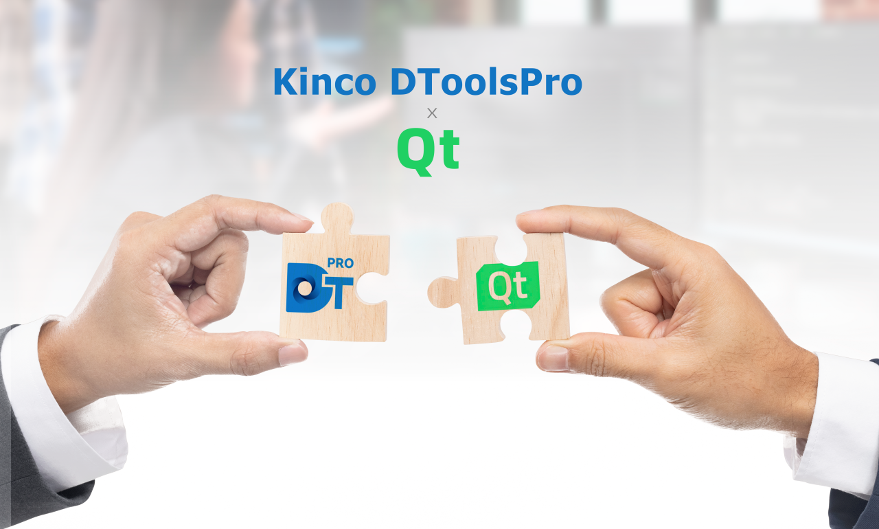 Kinco DToolsPro: Join hands with Qt to create a new era of industrial touchscreen technologies