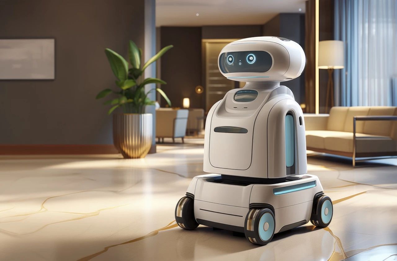 Service Robot application of 50kg iWMC servo wheel.jpg